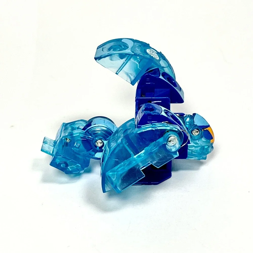 Bakugan Geogan Rising Aquos Babadrill 1400 B Power Figure W/CARD Viloch Part 5